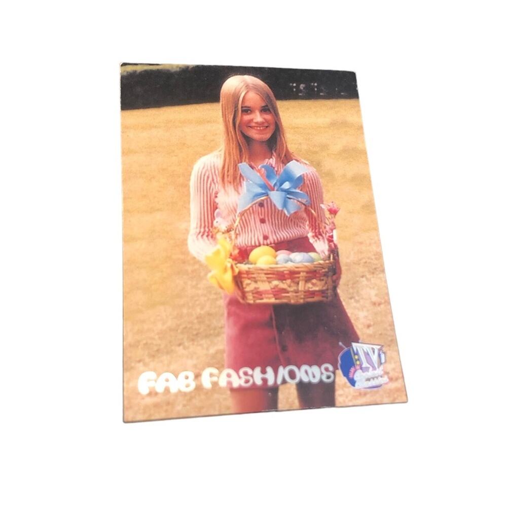 Brady Bunch Marcia Brady Trading Card Fab Fashions